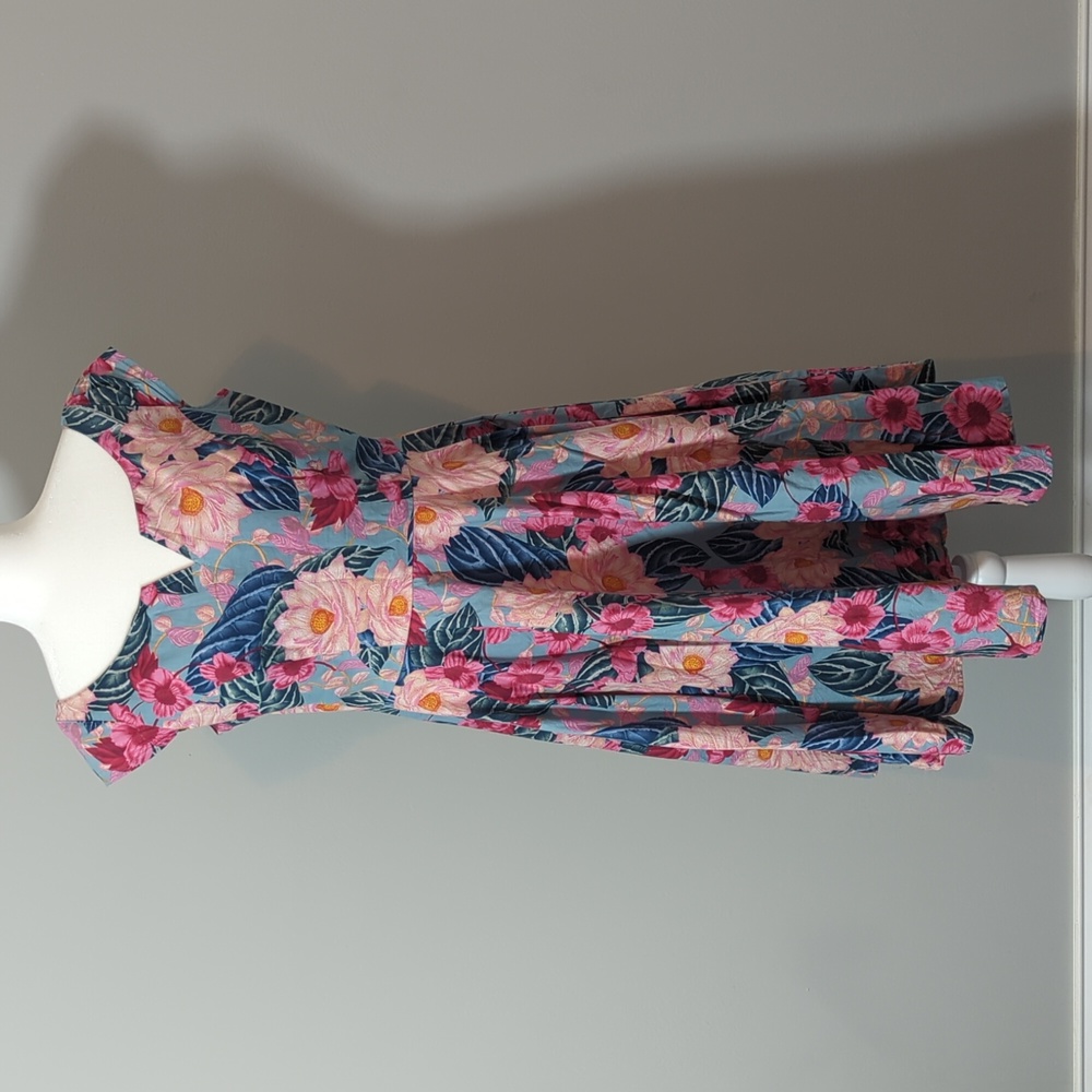 Hell Bunny Floral Retro Dress